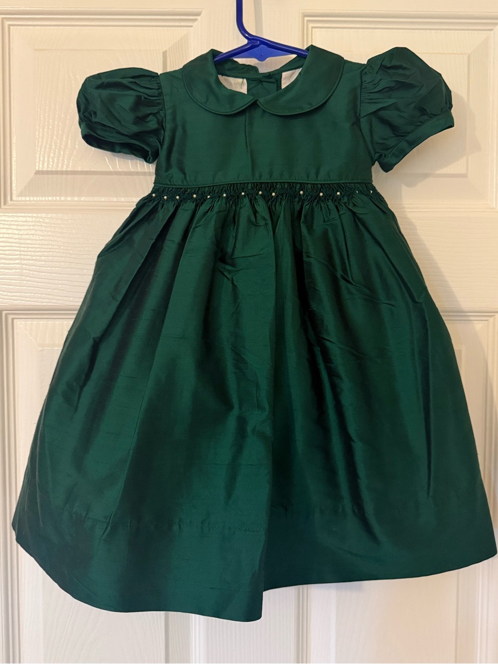 Strasburg Silk Green Formal Baby 6M Dress